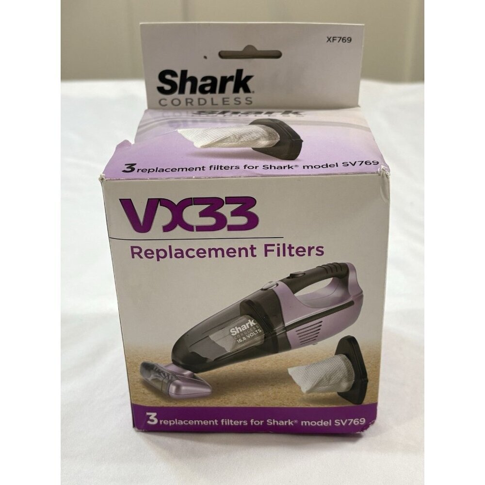 Shark Cordless Pet Perfect II Hand Vacuum Dust Cup Filters